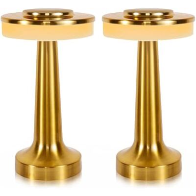 Lumisky Zestaw 2 bezprzewodowych lamp stołowych LED CHICGLOW H21cm Lumisky Zestaw 2 bezprzewodowych lamp stołowych LED CHICGLOW H21cm