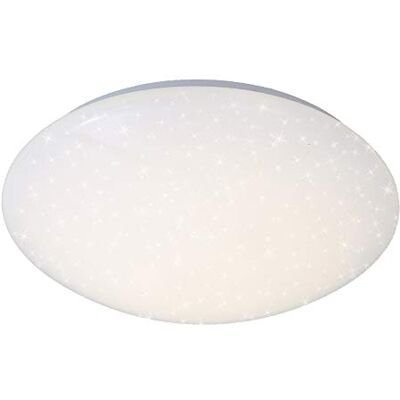 BRILONER Leuchten Lampa Sufitowa LED, Metal/Tworzywo Sztuczne, Biały, 28 x 28 x 9.5 cm BRILONER Leuchten Lampa Sufitowa LED, Metal/Tworzywo Sztuczne, Biały, 28 x 28 x 9.5 cm
