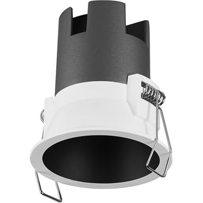 OSRAM Oprawa wpuszczana typu downlight SPOT TWIST, czarna, 5 W, 400 lm, 830 WT, średnica 70 mm, ciepła biała barwa światła, do 90% oszczędności energii w porównaniu do opraw halogenowych typu OSRAM Oprawa wpuszczana typu downlight SPOT TWIST, czarna, 5 W, 400 lm, 830 WT, średnica 70 mm, ciepła biała barwa światła, do 90% oszczędności energii w porównaniu do opraw halogenowych typu
