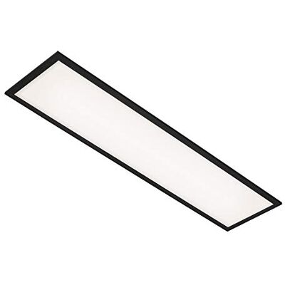 BRILONER Panel LED, lampa sufitowa LED, lampa sufitowa 22 W, 2300 lumenów, 4000 kelwinów, biało-czarna, 1000x250x60 mm (dł. x szer. x wys.), 7067-015 BRILONER Panel LED, lampa sufitowa LED, lampa sufitowa 22 W, 2300 lumenów, 4000 kelwinów, biało-czarna, 1000x250x60 mm (dł. x szer. x wys.), 7067-015