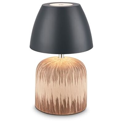BRILONER Bezprzewodowa lampa stołowa LED, IP44, dotykowa, ściemniana, ceramiczna podstawa, lampka nocna, lampka do czytania, lampa dekoracyjna, lampa stołowa, lampa akumulatorowa, lampa zewnętrzna BRILONER Bezprzewodowa lampa stołowa LED, IP44, dotykowa, ściemniana, ceramiczna podstawa, lampka nocna, lampka do czytania, lampa dekoracyjna, lampa stołowa, lampa akumulatorowa, lampa zewnętrzna