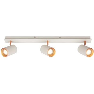 BRILONER Lampa sufitowa, obrotowa, gniazdo GU10, maks. 9 W, lampa sufitowa, salonu, sypialni, kuchenna, reflektor sufitowy, oświetlenie sufitowe, 70 cm, jasnoszary-kawowy BRILONER Lampa sufitowa, obrotowa, gniazdo GU10, maks. 9 W, lampa sufitowa, salonu, sypialni, kuchenna, reflektor sufitowy, oświetlenie sufitowe, 70 cm, jasnoszary-kawowy