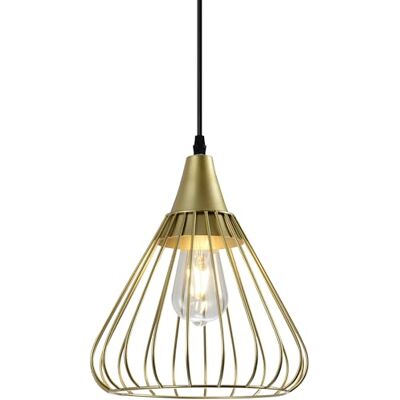 GTV TESS, lampa sufitowa, 2516, AC220-240V, 50/60Hz, 1*E27, IP20, DIAMER 24 CM, pojedynczo, złote, złote GTV TESS, lampa sufitowa, 2516, AC220-240V, 50/60Hz, 1*E27, IP20, DIAMER 24 CM, pojedynczo, złote, złote