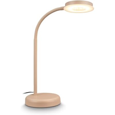 BRILONER Lampa biurkowa LED z dotykiem, ściemniana stopniowo, obrotowa, lampa stołowa, lampka nocna, stołowa, biuro domowe, lampka do czytania, 13x55,5 cm, beżowy BRILONER Lampa biurkowa LED z dotykiem, ściemniana stopniowo, obrotowa, lampa stołowa, lampka nocna, stołowa, biuro domowe, lampka do czytania, 13x55,5 cm, beżowy