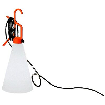 Flos MAYDAY EU ARA C.2 plastikowa lampa wisząca E27, 60 W, 22 x 53 cm, pomarańczowa Flos MAYDAY EU ARA C.2 plastikowa lampa wisząca E27, 60 W, 22 x 53 cm, pomarańczowa