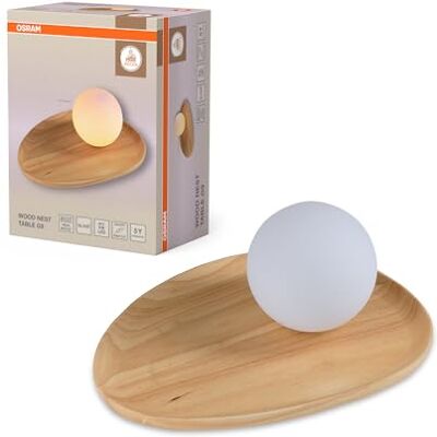 OSRAM Decor Wood Nest Lampa Stołowa G9 Brązowy Kauczuk Decor Wood Nest, Indoor Wall Lighting, Barwa drewna, {MY:Item, , opakowanie 1 sztuk OSRAM Decor Wood Nest Lampa Stołowa G9 Brązowy Kauczuk Decor Wood Nest, Indoor Wall Lighting, Barwa drewna, {MY:Item, , opakowanie 1 sztuk