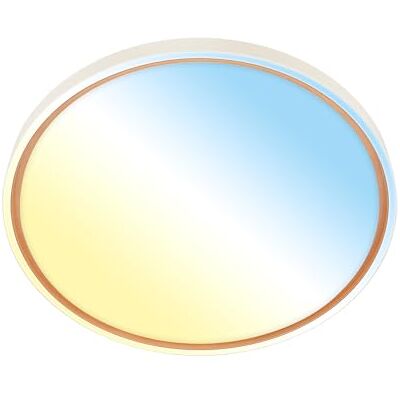 BRILONER Lampa sufitowa LED z pilotem zdalnego sterowania, możliwość ściemniania, CCT ciepła do zimnej bieli, żyrandol do salonu, sypialni, oprawa sufitowa, kuchnia, 49 x 6,5 cm, kawa BRILONER Lampa sufitowa LED z pilotem zdalnego sterowania, możliwość ściemniania, CCT ciepła do zimnej bieli, żyrandol do salonu, sypialni, oprawa sufitowa, kuchnia, 49 x 6,5 cm, kawa