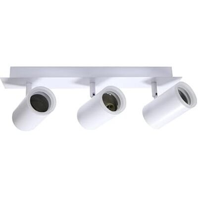 VoltShine Lampa sufitowa GU10 State z 3 światłami DSC: Rozświetl swoje pomieszczenia w nowoczesny i elegancki sposób. Idealny do salonów, kuchni i biur, daje ciepłe światło, które zmienia każdą VoltShine Lampa sufitowa GU10 State z 3 światłami DSC: Rozświetl swoje pomieszczenia w nowoczesny i elegancki sposób. Idealny do salonów, kuchni i biur, daje ciepłe światło, które zmienia każdą
