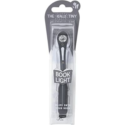 IF Really Tiny Book Light (Grey) – Compact Reading Lights for Books in Bed – Flexible Book Light Clip On – A Great Book Lamp with Batteries Included IF Really Tiny Book Light (Grey) – Compact Reading Lights for Books in Bed – Flexible Book Light Clip On – A Great Book Lamp with Batteries Included