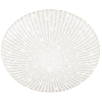 BRILONER Lampa sufitowa LED z gwiaździstym niebem, neutralne białe światło, dekor, lampa LED, salonu, kuchni, oświetlenie sufitowe, przedpokoju, 38x7 cm, biały BRILONER Lampa sufitowa LED z gwiaździstym niebem, neutralne białe światło, dekor, lampa LED, salonu, kuchni, oświetlenie sufitowe, przedpokoju, 38x7 cm, biały