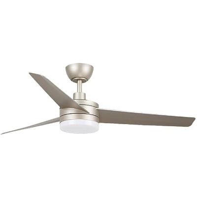 VoltShine Wentylator sufitowy LED Curve w kolorze szarym: łączy nowoczesną elegancję z funkcjonalnością i wszechstronnym wzornictwem. Ciepłe światło LED nadaje świeżości i charakterystycznemu VoltShine Wentylator sufitowy LED Curve w kolorze szarym: łączy nowoczesną elegancję z funkcjonalnością i wszechstronnym wzornictwem. Ciepłe światło LED nadaje świeżości i charakterystycznemu