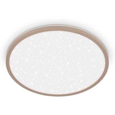 BRILONER Panel LED z oświetleniem pośrednim, gwiaździste niebo, neutralne białe światło, żyrandol do salonu, sypialni, oprawa sufitowa, kuchnia, lampa sufitowa do salonu, 37,5 x 4,5 cm, beżowy BRILONER Panel LED z oświetleniem pośrednim, gwiaździste niebo, neutralne białe światło, żyrandol do salonu, sypialni, oprawa sufitowa, kuchnia, lampa sufitowa do salonu, 37,5 x 4,5 cm, beżowy