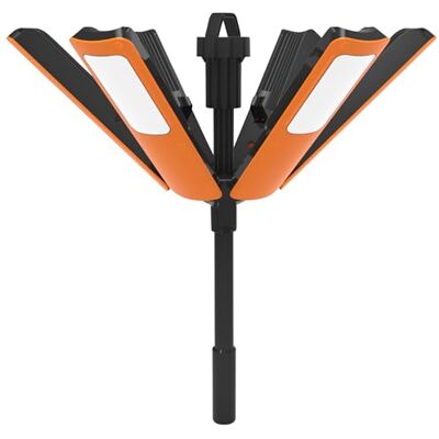 Brennenstuhl Reflektor LED 360° JF9120, reflektor konstrukcyjny z certyfikowanym modułem sterującym do użytku na zewnątrz, idealny do stosowania w stoczniach, szopach i zamkniętych przestrzeniach, Brennenstuhl Reflektor LED 360° JF9120, reflektor konstrukcyjny z certyfikowanym modułem sterującym do użytku na zewnątrz, idealny do stosowania w stoczniach, szopach i zamkniętych przestrzeniach,