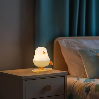 M mimotec M Ledme Dotykowa lampka nocna dla dzieci, pisklęta LED, ciepła temperatura 3000K, opalowe wykończenie. LM9206 M mimotec M Ledme Dotykowa lampka nocna dla dzieci, pisklęta LED, ciepła temperatura 3000K, opalowe wykończenie. LM9206