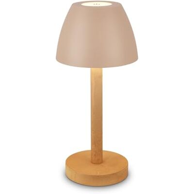 BRILONER Bezprzewodowa lampa stołowa LED, IP44 z dotykiem, możliwość ściemniania, wymienna bateria, lampka nocna, lampka do czytania, lampa LED, lampa kempingowa, lampa stołowa, lampa akumulatorowa BRILONER Bezprzewodowa lampa stołowa LED, IP44 z dotykiem, możliwość ściemniania, wymienna bateria, lampka nocna, lampka do czytania, lampa LED, lampa kempingowa, lampa stołowa, lampa akumulatorowa
