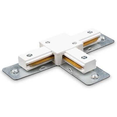 BRILONER Złącze T do systemu szynowego, akcesorium i element rozszerzający, 13,5 x 8,5 x 2 cm, biały BRILONER Złącze T do systemu szynowego, akcesorium i element rozszerzający, 13,5 x 8,5 x 2 cm, biały