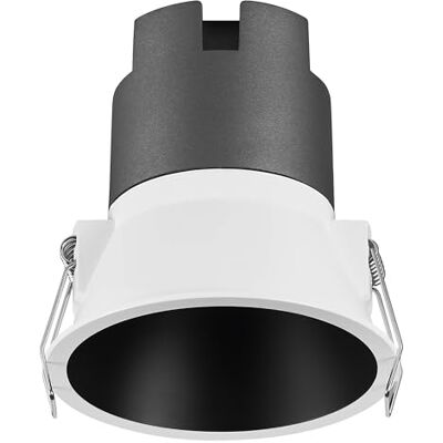 OSRAM Oprawa wpuszczana typu downlight SPOT TWIST, czarna, 10 W, 800 lm, 840 WT, średnica 93 mm, chłodna biała barwa światła, do 90% oszczędności energii w porównaniu do opraw halogenowych typu OSRAM Oprawa wpuszczana typu downlight SPOT TWIST, czarna, 10 W, 800 lm, 840 WT, średnica 93 mm, chłodna biała barwa światła, do 90% oszczędności energii w porównaniu do opraw halogenowych typu