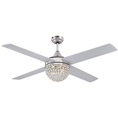 Westinghouse Lighting Kelcie, Crystal, 60 W, szczotkowany nikiel Westinghouse Lighting Kelcie, Crystal, 60 W, szczotkowany nikiel