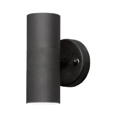 Konstsmide Modena 7571-750 lampa ścienna/szer.: 6 cm głęb.: 9 cm wys.: 17 cm / IP44 / lakierowane aluminium/matowa czerń Konstsmide Modena 7571-750 lampa ścienna/szer.: 6 cm głęb.: 9 cm wys.: 17 cm / IP44 / lakierowane aluminium/matowa czerń