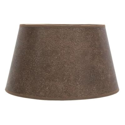PRENDELUZ Klosz metalowy klosz stożkowy w kolorze rdzy, wymiary 40x30x25 cm, otwarta konstrukcja zapewnia miękkie i dekoracyjne światło. PRENDELUZ Klosz metalowy klosz stożkowy w kolorze rdzy, wymiary 40x30x25 cm, otwarta konstrukcja zapewnia miękkie i dekoracyjne światło.