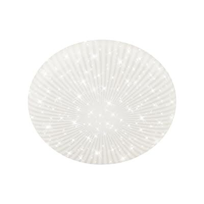 BRILONER Lampa sufitowa LED z gwiaździstym niebem, neutralne białe światło, wystrój, żyrandol do salonu, sypialni, oświetlenie sufitowe, kuchnia, 27,8 x 6,5 cm, biały BRILONER Lampa sufitowa LED z gwiaździstym niebem, neutralne białe światło, wystrój, żyrandol do salonu, sypialni, oświetlenie sufitowe, kuchnia, 27,8 x 6,5 cm, biały
