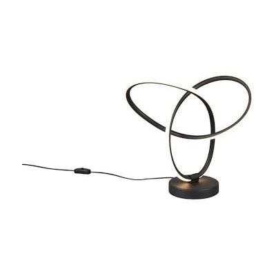 RL LIVE YOUR LIGHT Reality Leuchten lampa stołowa LED Lando R53591132, metal czarny matowy, w zestawie 8 W LED RL LIVE YOUR LIGHT Reality Leuchten lampa stołowa LED Lando R53591132, metal czarny matowy, w zestawie 8 W LED