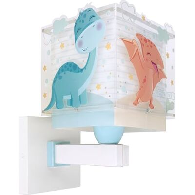 Dalber Dziecięca lampa ścienna Dinozaury Baby Dinozaury, 63459, E27 Dalber Dziecięca lampa ścienna Dinozaury Baby Dinozaury, 63459, E27