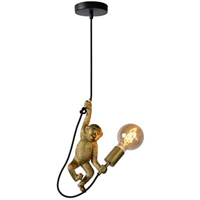 LUCIDE EXTRAVAGANZA CHIMP lampy wiszące Ø 18 cm 1 x E27 czarne LUCIDE EXTRAVAGANZA CHIMP lampy wiszące Ø 18 cm 1 x E27 czarne