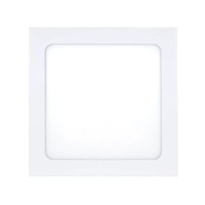 PRENDELUZ Downlight led biały kwadrat wpuszczany 12W 6000K 960lm, wymiary: 167x167x17mm PRENDELUZ Downlight led biały kwadrat wpuszczany 12W 6000K 960lm, wymiary: 167x167x17mm