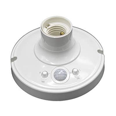 Zarivy Podstawa lampy E27 z czujnikiem podczerwieni, idealna do automatycznego włączania i wykrywania ruchu w oświetleniu domu. Zarivy Podstawa lampy E27 z czujnikiem podczerwieni, idealna do automatycznego włączania i wykrywania ruchu w oświetleniu domu.