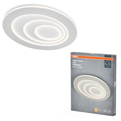 OSRAM ORBIS SPIRAL OVAL Lampa sufitowa LED, biała, 63W, 5500lm, średnica 720mm, bardzo równomierny rozsył światła, światło pośrednie, zintegrowany moduł LED, długa żywotność, 3000K OSRAM ORBIS SPIRAL OVAL Lampa sufitowa LED, biała, 63W, 5500lm, średnica 720mm, bardzo równomierny rozsył światła, światło pośrednie, zintegrowany moduł LED, długa żywotność, 3000K