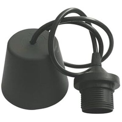 Levitantes Lampa wisząca, maks. 60 W-1m. kabel.czarny. Levitantes Lampa wisząca, maks. 60 W-1m. kabel.czarny.