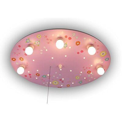 Niermann Standby 764A A++ do E, lampa sufitowa Bungee Bunny "Amazon Echo kompatybilbel", drewno, 40 W, E14, wielokolorowa, 71 x 53 x 7 cm Niermann Standby 764A A++ do E, lampa sufitowa Bungee Bunny "Amazon Echo kompatybilbel", drewno, 40 W, E14, wielokolorowa, 71 x 53 x 7 cm