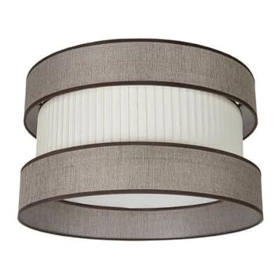Zarivy Home M10 wiszący klosz w eleganckim brązowo-beżowym wymiarach 50 x 50 x 25 cm. Zawiera dyfuzor zapewniający miękkie i przytulne światło. Idealny do podkreślenia Twojej przestrzeni. Zarivy Home M10 wiszący klosz w eleganckim brązowo-beżowym wymiarach 50 x 50 x 25 cm. Zawiera dyfuzor zapewniający miękkie i przytulne światło. Idealny do podkreślenia Twojej przestrzeni.