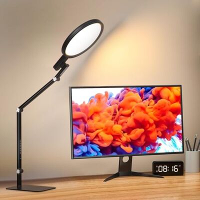Comely Lampa stołowa LED czarna dotykowa Dimmbar 15 W LED lampka nocna z USB C ładowanie 2700K-6000K Ra97 lampa biurkowa lampka nocna do sypialni, biura, salonu Comely Lampa stołowa LED czarna dotykowa Dimmbar 15 W LED lampka nocna z USB C ładowanie 2700K-6000K Ra97 lampa biurkowa lampka nocna do sypialni, biura, salonu