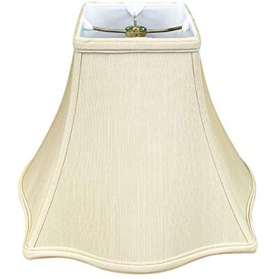 Royal Designs, Inc. Royal Designs fantazyjny kwadratowy klosz lampy beżowy 5 x 12 x 9,75 Royal Designs, Inc. Royal Designs fantazyjny kwadratowy klosz lampy beżowy 5 x 12 x 9,75
