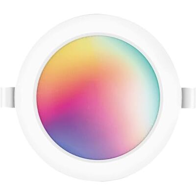 MeshUmi Inteligentne oświetlenie downlight Bluetooth, 6 W 600 lm RGB+CCT, L115*W115*H43,5 mm MeshUmi Inteligentne oświetlenie downlight Bluetooth, 6 W 600 lm RGB+CCT, L115*W115*H43,5 mm
