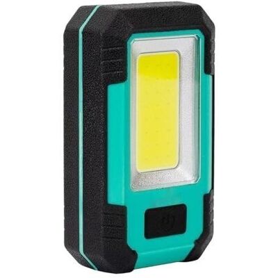 Zarivy Latarka robocza LED Rumbo 3 COB 800 lm, kompaktowa (3,5 x 11 x 16 cm), złącze USB/micro USB, w zestawie magnes, haczyk i stojak dla większej wszechstronności. Idealna do każdej aktywności. Zarivy Latarka robocza LED Rumbo 3 COB 800 lm, kompaktowa (3,5 x 11 x 16 cm), złącze USB/micro USB, w zestawie magnes, haczyk i stojak dla większej wszechstronności. Idealna do każdej aktywności.