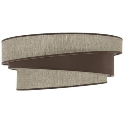 Zarivy Lampa wisząca M10 Hara w kolorze brązowym o średnicy 50 cm i wysokości 22 cm. Nowoczesny design i dyfuzor zapewniają przyjemne i miękkie światło, które idealnie pasuje do każdego otoczenia. Zarivy Lampa wisząca M10 Hara w kolorze brązowym o średnicy 50 cm i wysokości 22 cm. Nowoczesny design i dyfuzor zapewniają przyjemne i miękkie światło, które idealnie pasuje do każdego otoczenia.