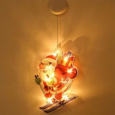PRENDELUZ Lampa wisząca lampa na baterie w kolorze ciepłej bieli, kompaktowa, z sankami i przyssawką, idealna do elastycznego oświetlenia i wszechstronnej dekoracji. PRENDELUZ Lampa wisząca lampa na baterie w kolorze ciepłej bieli, kompaktowa, z sankami i przyssawką, idealna do elastycznego oświetlenia i wszechstronnej dekoracji.