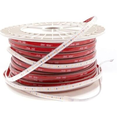 PRENDELUZ Taśma LED 220VAC SMD2835 12 W/m IP67, 50 metrów, 6000K dekoracyjne i funkcjonalne oświetlenie, wodoodporne. PRENDELUZ Taśma LED 220VAC SMD2835 12 W/m IP67, 50 metrów, 6000K dekoracyjne i funkcjonalne oświetlenie, wodoodporne.