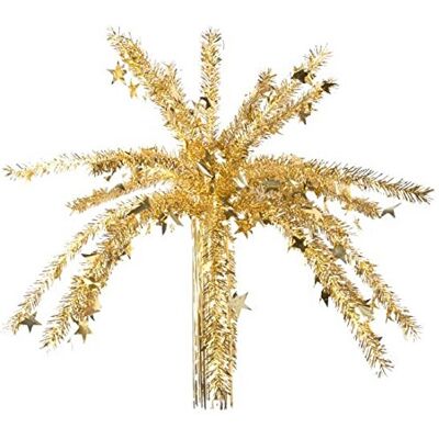 AUTOUR DE MINUIT 5ETI006OR lampa wisząca na Boże Narodzenie, studnię, PCW, 129 x 137 cm, kolor złoty AUTOUR DE MINUIT 5ETI006OR lampa wisząca na Boże Narodzenie, studnię, PCW, 129 x 137 cm, kolor złoty