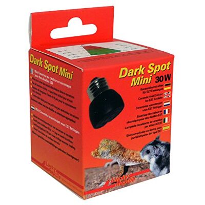 Lucky Reptile Dark Spot Mini 30 W - Keramiczny grzejnik podczerwony do terrarium Lucky Reptile Dark Spot Mini 30 W - Keramiczny grzejnik podczerwony do terrarium