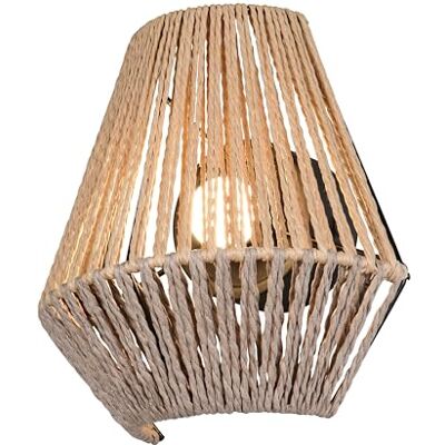 RL LIVE YOUR LIGHT Reality Leuchten LED akumulatorowa lampa ścienna Lira R25991126, metal czarny matowy, abażur przędza papierowa brązowa, w zestawie 1,5 W LED, 4-krotny dotyk RL LIVE YOUR LIGHT Reality Leuchten LED akumulatorowa lampa ścienna Lira R25991126, metal czarny matowy, abażur przędza papierowa brązowa, w zestawie 1,5 W LED, 4-krotny dotyk