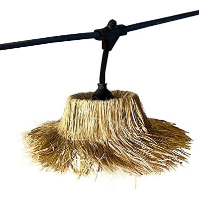 Lumisky Zewnętrzny łańcuch świetlny 18,6 m z 28 żarówkami LED E27, ciepła biel TAHITI LIGHT Abażur ze słomy boho Lumisky Zewnętrzny łańcuch świetlny 18,6 m z 28 żarówkami LED E27, ciepła biel TAHITI LIGHT Abażur ze słomy boho