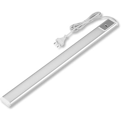 REV Szafka kuchenna LED pod szafkę 60 cm, aluminium, 10 W, 800 lm, 3000K Lampa kuchenna pod szafkę z czujnikiem bezdotykowym, wbudowanym ściemniaczem, ciepła biel, łatwa instalacja REV Szafka kuchenna LED pod szafkę 60 cm, aluminium, 10 W, 800 lm, 3000K Lampa kuchenna pod szafkę z czujnikiem bezdotykowym, wbudowanym ściemniaczem, ciepła biel, łatwa instalacja