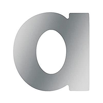 Metafranc Meister Numer domu ze stali nierdzewnej, wzór 3D, łatwa czytelność, indywidualne opcje kombinacji etykietowanie oznaczenie drzwi wejściowe, ściana domu, brama ogrodowa, 424107 Metafranc Meister Numer domu ze stali nierdzewnej, wzór 3D, łatwa czytelność, indywidualne opcje kombinacji etykietowanie oznaczenie drzwi wejściowe, ściana domu, brama ogrodowa, 424107
