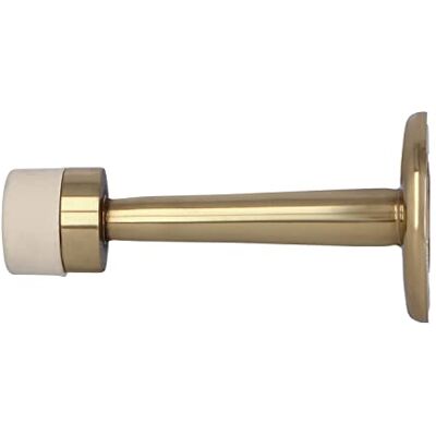 Amig Metalowy ogranicznik drzwi klasy premium, 73 mm, biały gumowy bufor śruby w zestawie nowoczesny design łatwy montaż szczotkowane złoto i stal nierdzewna wykończenie ze stali nierdzewnej Amig Metalowy ogranicznik drzwi klasy premium, 73 mm, biały gumowy bufor śruby w zestawie nowoczesny design łatwy montaż szczotkowane złoto i stal nierdzewna wykończenie ze stali nierdzewnej