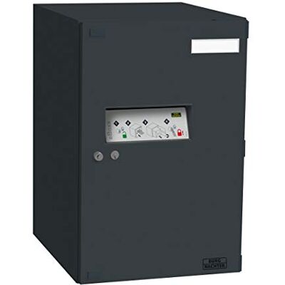Burg-Wächter eBoxx E 634 S ANT, stal ocynkowana, antracyt, 575 x 380 x 450 mm, pojemność: 98 l Burg-Wächter eBoxx E 634 S ANT, stal ocynkowana, antracyt, 575 x 380 x 450 mm, pojemność: 98 l