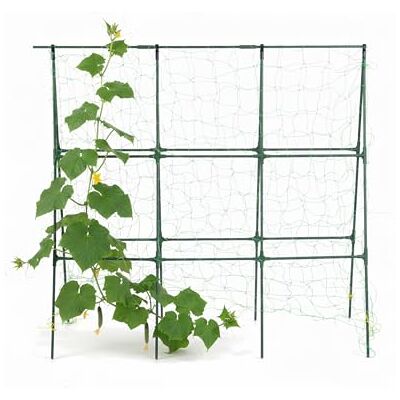 Relaxdays Stelaż dla roślin pnących, kształt A, wys. x szer.: 114 x 135 cm, kratka dla roślin pnących, warzyw, stal i PE, zielona Relaxdays Stelaż dla roślin pnących, kształt A, wys. x szer.: 114 x 135 cm, kratka dla roślin pnących, warzyw, stal i PE, zielona
